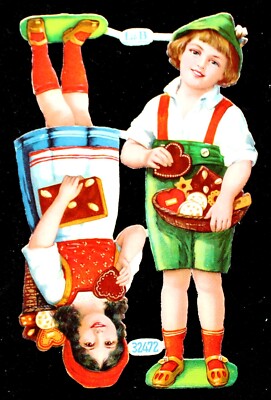 LB Oblaten   Glanzbilder   Chromolithographie Scrap  Littauer & Boysen  32472