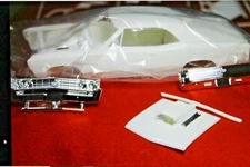 CHEVELLE Body' ,Glass ,Chrome Interior, Chassis ,decals NO TIRES/WHEELS/ENGINE