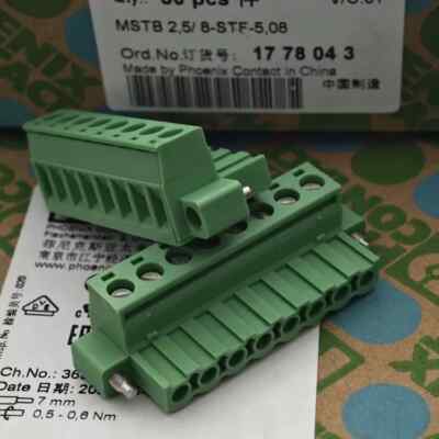 5Pcs New MSTB2.5/8-STF-5.08 Connector 1778043 #DC