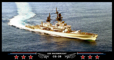 Navy Emporium USS Wainwright CG-28 Art Print
