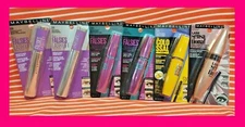 MAYBELLINE Assorted Mascara The Falsies Colossal Lash Sensational BLACK Full sz!