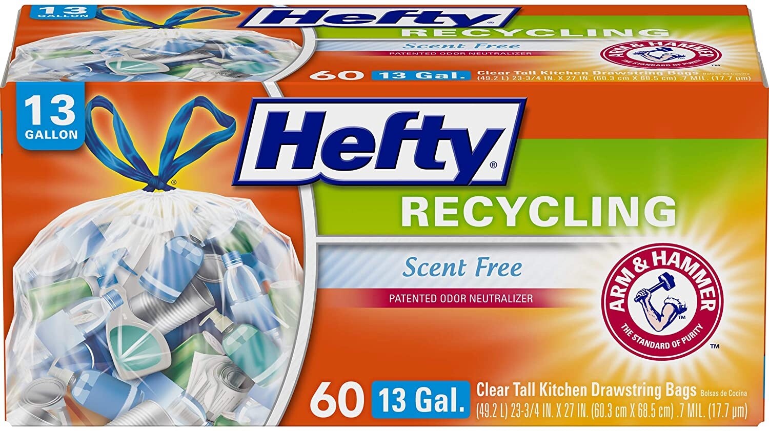 8 gallon recycling bolsas