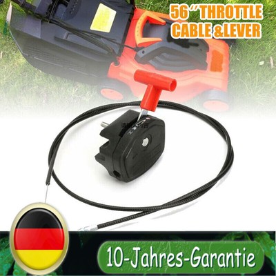 Throttle Cable and Choke Lever Zoll für Handelsübliche Rasenmäher Motorgerät