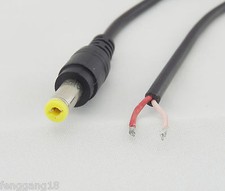 CCTV DC Tip Power Connector Plug Jack 5.5mm x 2.1mm Male Adapter Cord Cable 15cm