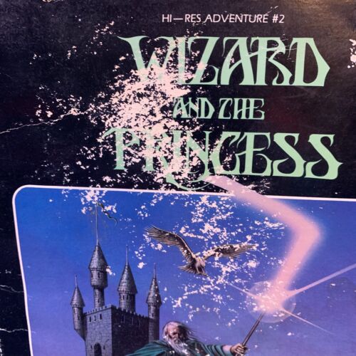 Wizard and the Princess Atari 400 Video Game Retro Play 1980 - Picture 3 of 6