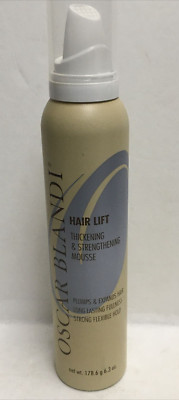 Oscar Blandi Lift Hair Thickening & Strengthening Mousse 6.3 oz NWB
