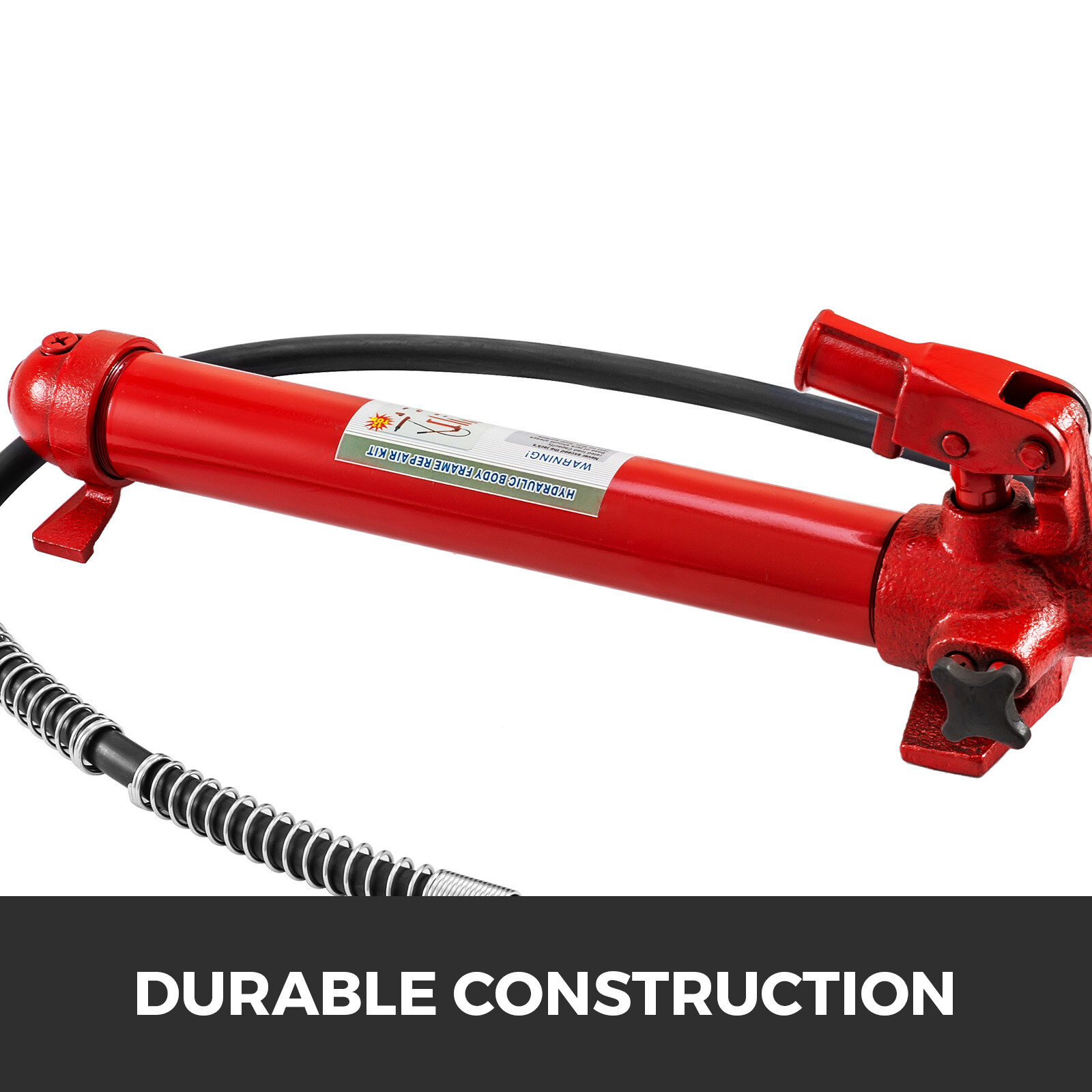 VEVOR 12 Ton Porta Power Hydraulic Jack Body Frame Repair Kit Auto Tool Lift Ram Grace Church