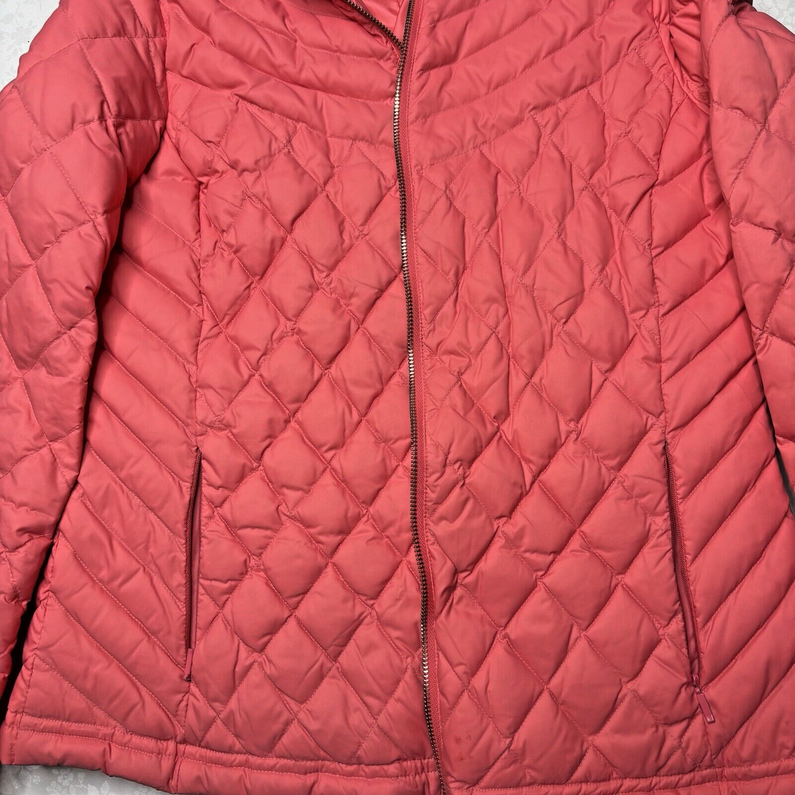 PENDLETON Base Warmth Duck Down Coral Puffer Jack… - image 5