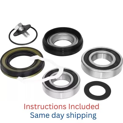 OCTOPUS 12002022 Replacement Front Load Washer Rear Drum Bearing & Seal Repair Kit