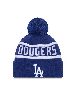 Los Angeles Dodgers New Era MLB Cuffed Basic Knit Beanie Hat Royal