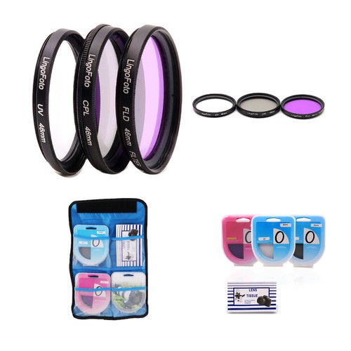 3Pcs UV CPL FLD Lens Filters Sets for 37/39/43/46/49/52/55/58/62/67/72/77/82mm - Picture 17 of 36