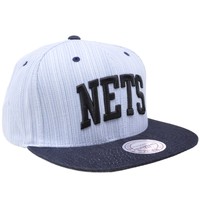 Brooklyn Nets Denim Snapback Hat Mitchell And Ness Nba Cap on sale Brooklyn Nets Denim Snapback Hat Mitchell And Ness Nba Cap on sale