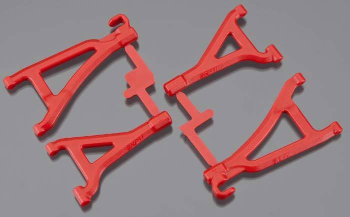 Rpm Control Arm Upper+Lower (Front) for Traxxas E-Revo 1/16 / Vxl (Red) 80699
