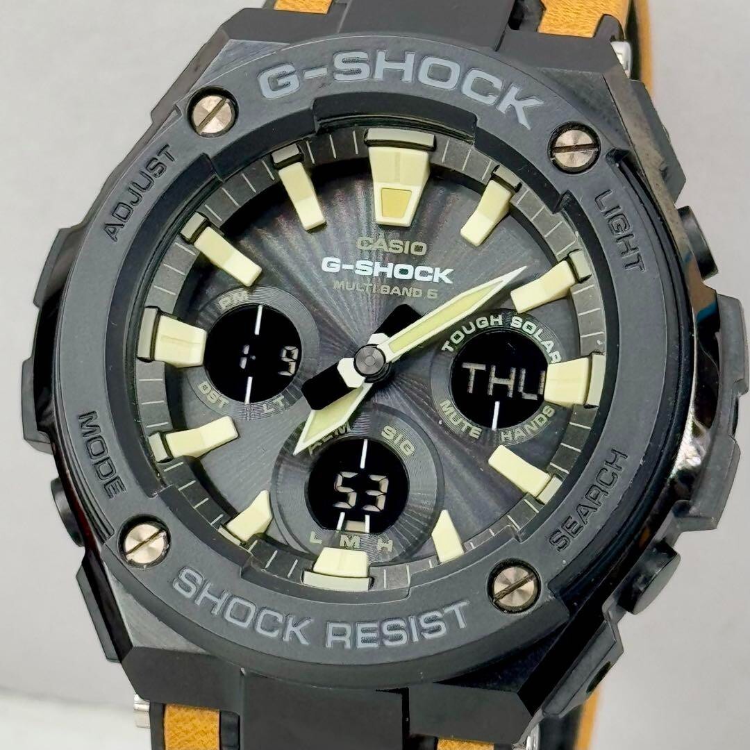 n*y様 G-SHOCK GST-W20L G-STEEL CASIO 】Very good condition G-SHOCK GST-W20L G-STEEL radio
