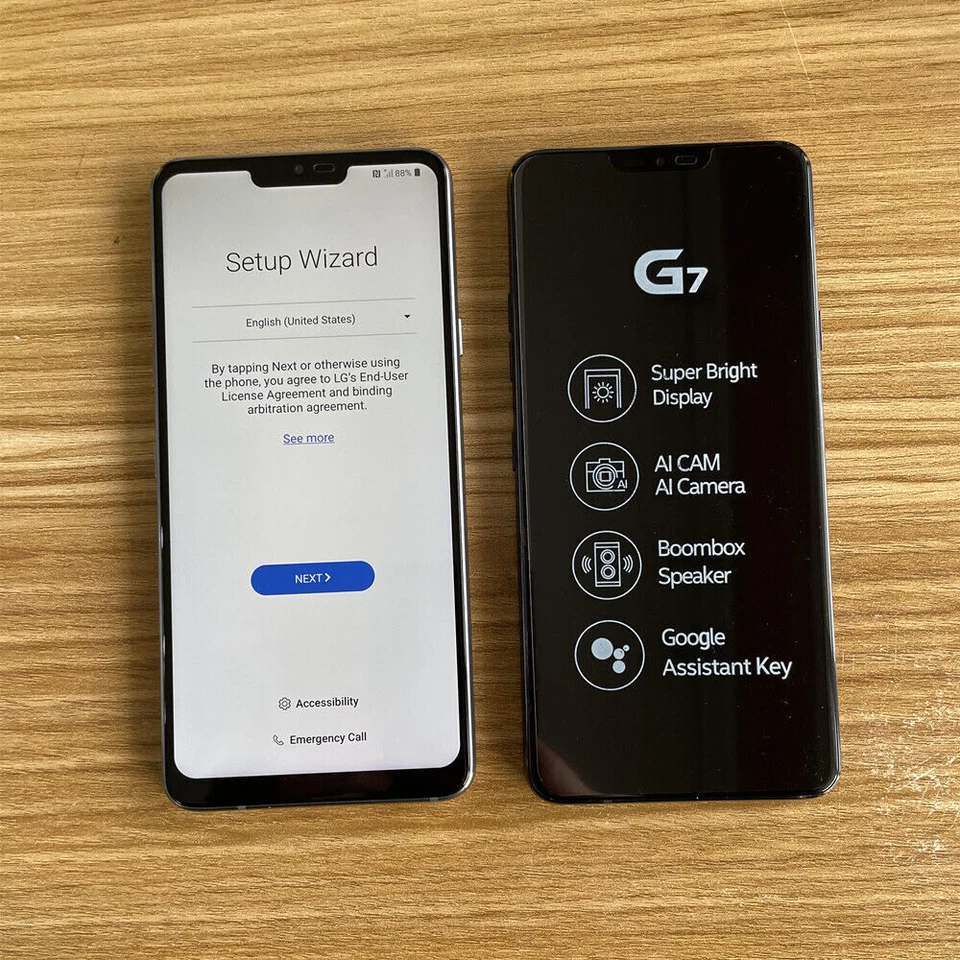 Original LG G7 ThinQ 64GB 4GB RAM 6.1" 16MP LTE Unlocked Smartphone - New Sealed - Image 4 of 4