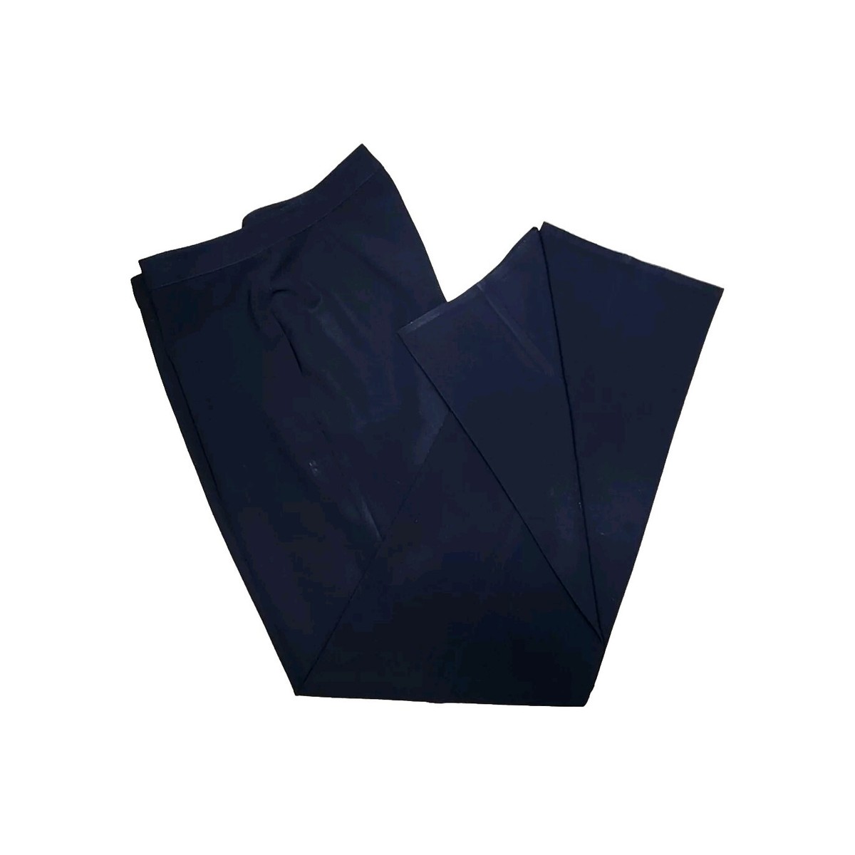 St John Caviar Womens 12 Diana Slacks High Waist Trousers Pants  display picture 1