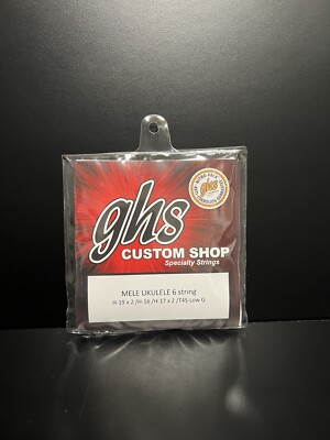GHS Tenor Ukulele Low G 6 String Set