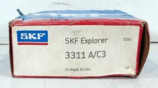 1 NEW SKF 3311 A/C3 DOUBLE ROW ANGULAR CONTACT BEARING NIB  MAKE OFFER  