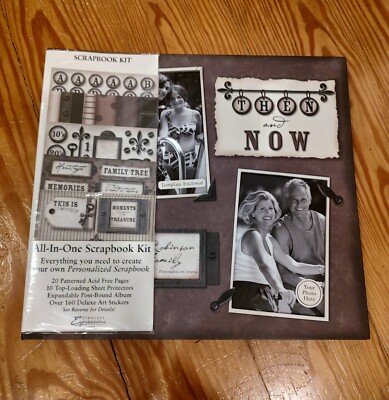 Timeless Expressions By Havoc Then & Now Scrapbook Album Kit