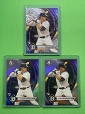 2022 Bowman Platinum Spencer Torkelson RC #19 Ice Foil Exclusive + 2 Base Rookie