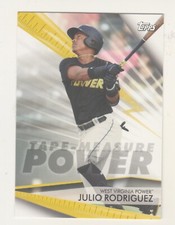 2020 Topps Pro Debut TAPE-MEASURE POWER #TMP-JR JULIO RODRIGUEZ RC Rookie