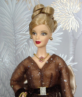 BARBIE DOLL RED CARPET ROBE DE BAL EVENING DRESS # 08337