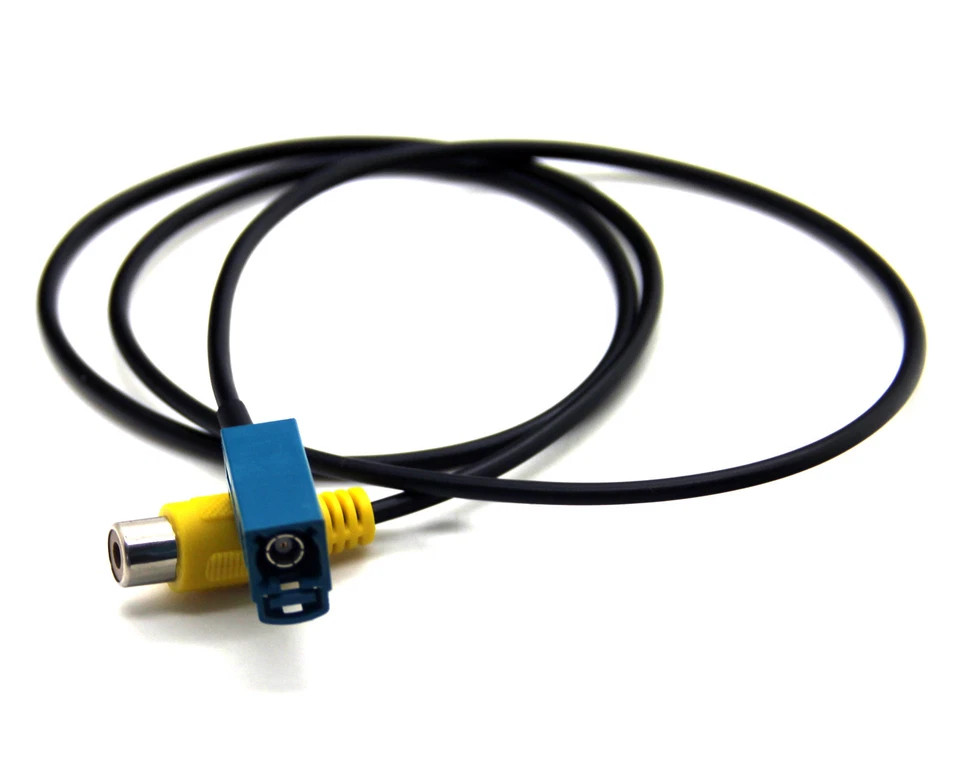 Fakra Plug RCA Cable Adapter For Volvo S40 S60 S60L S80 S80L Original Screen CAM - Image 2 of 4