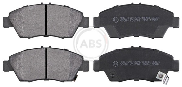 Bremsbelagsatz Scheibenbremse A.B.S. 36831 FüR Civic Honda 6 Hatchback EJ EK SO-image