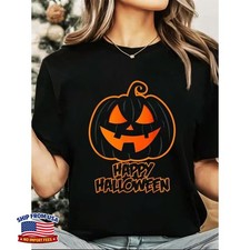 Happy Halloween For Men And Women - Pumpkin Halloween T-Shirt Halloween Graphic