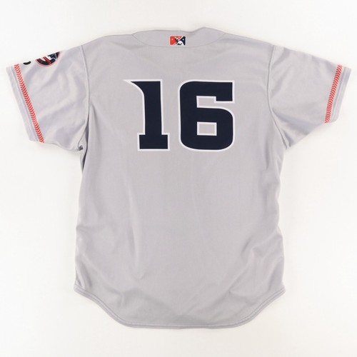 Wilson Louisville Bats Game Worn Jersey Gray Men's 46 - Picture 4 of 7