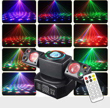Luce Da Discoteca Moving Head, DMX 512, Faretto Ad Effetti, TJGB03, LED RGB, Pro