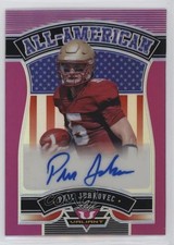 2022 Leaf Valiant All-American Pink 4/7 Phil Jurkovec #AA-PJ1 Auto 13ys