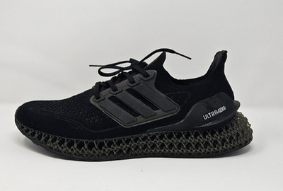 Men's Size 11 Adidas Ultra 4DFWD 'Triple Black' GX6632 Running