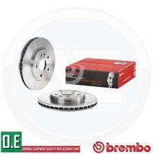 Image of BREMBO BRAKE DISCS PAIR FRONT AXLE 09.A969.10