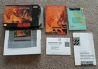 Vintage 1994 Lion King Super Nintendo SNES Complete Box CIB W/ Inserts & Poster