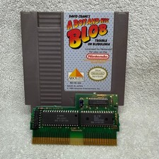 A Boy and His Blob Trouble on Blobolonia NES Tested Working Authentic