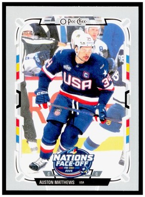 2025-26 O-Pee-Chee Auston Matthews Card USA #508