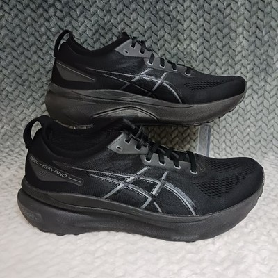 Asics Gel Kayano 31 Triple Black Men's Walking Running Sneakers Shoes Size 11.5