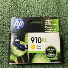 HP 3YL64AN Yellow Ink Cartridge Genuine OEM NEW # 910 910XL EXP 01/2023