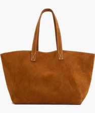 Mansur Gavriel Suede Carryall Maxi Tote  Bag ...