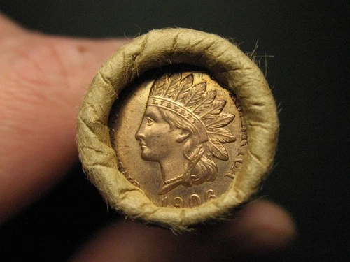 🔥COPPER ROLL🔥 BU UNC 1906 INDIAN HEAD ~ 1915-D WHEAT CENT PENNY ENDS LOT 3rbu