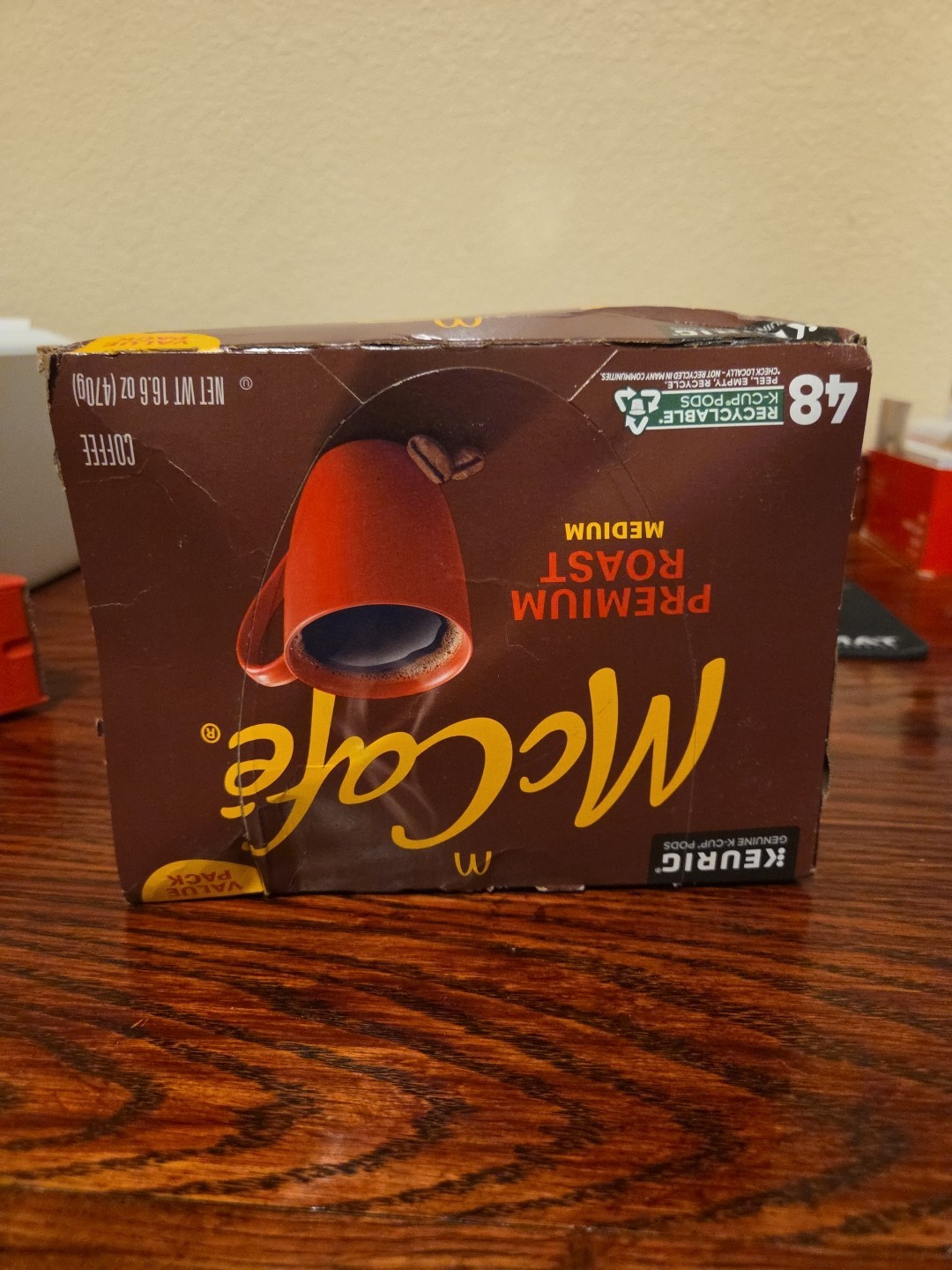 McCaf&eacute; premium roast voffee K-Cup pods - 48 pc 2026