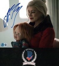 Jennifer Tilly Signed The Bride Of Chucky Tiffany 8x10 Photo BAS COA