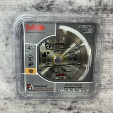 New - MK Diamond 4" Contractor Segmented Tuck Point Blade 167013 7/8"-5/8" Arbor
