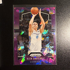 Panini 2019-20 Prizm Alen Smailagic #299 RC Rookie Card Warriors 084/149. rookie card picture