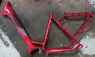 Rahmen Pegasus Solero Evo 7R Plus, Rh 55 cm, rot, gebraucht