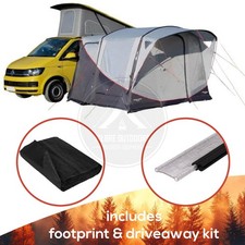 VANGO TOLGA AIR CAMPERVAN AWNING WITH FOOTPRINT AND DRIVEAWAY PACKAGE VW T5 T6