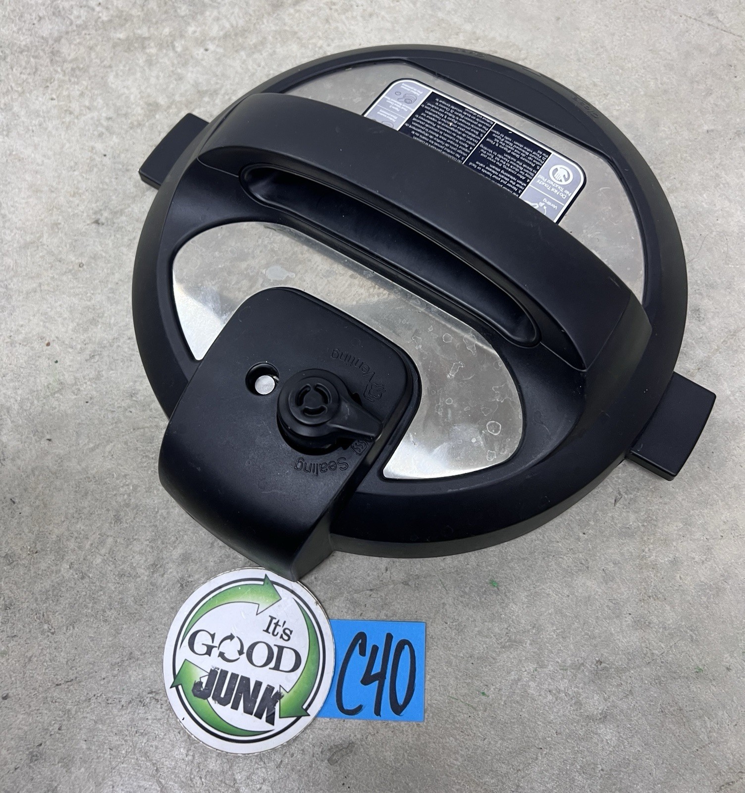 Replacement Part Lid With Gasket