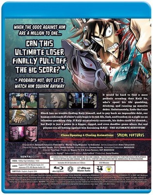Kaiji - Ultimate Survivor: Season 1 [New Blu-ray] Sign Language