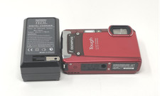 Olympus Tough TG-820 iHS 12.0MP Digital Camera - Red Good